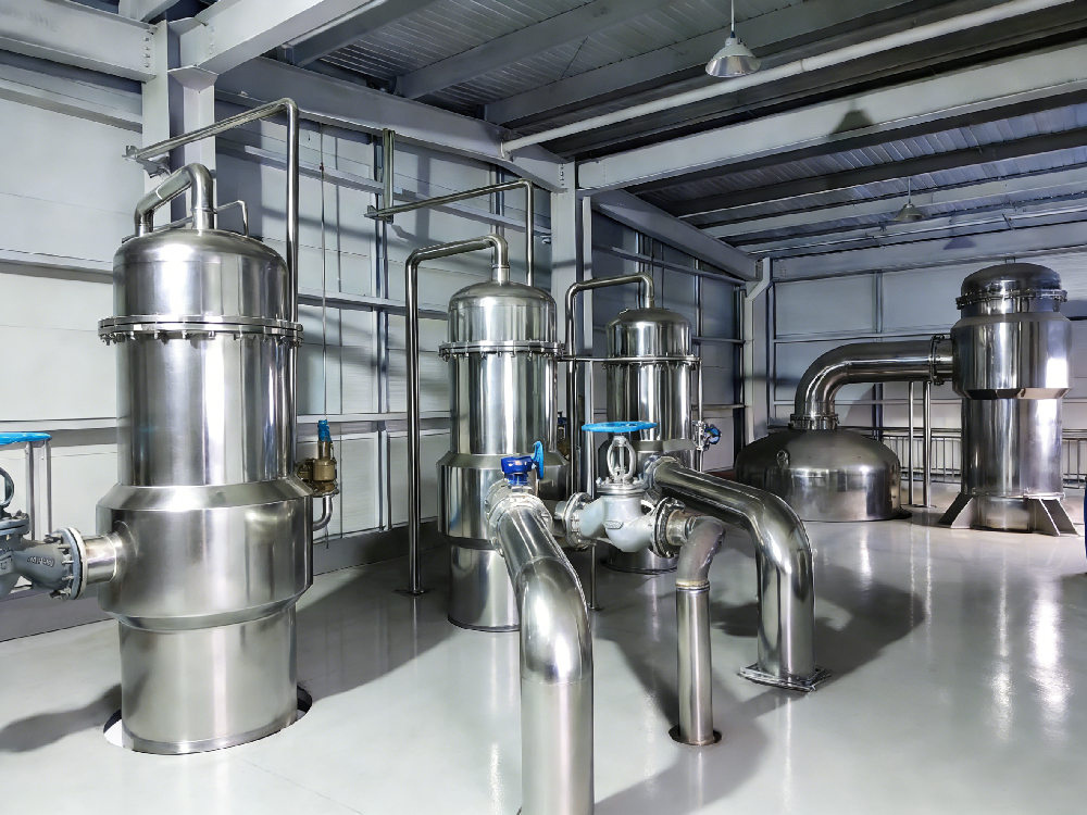 氨基丁酸四效蒸发浓缩系统